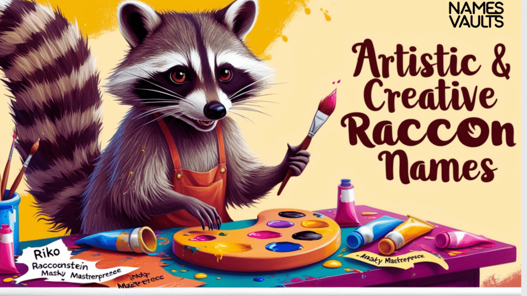 Artistic & Creative Raccoon Name