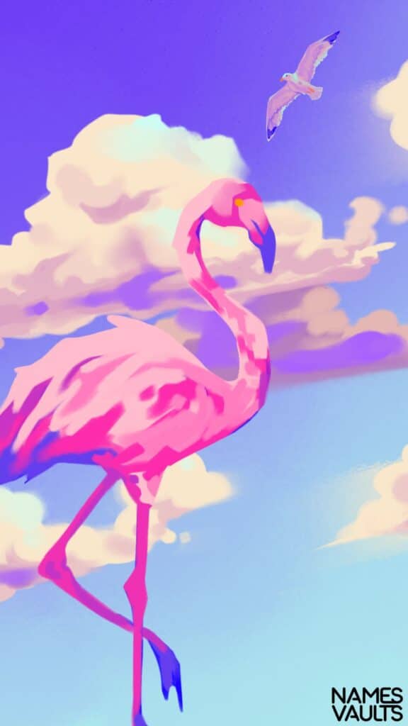 Flamingo Sketch