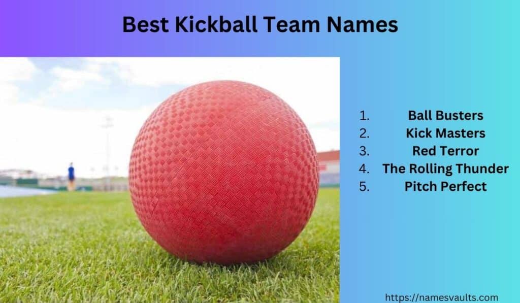 Best Kickball Team Names