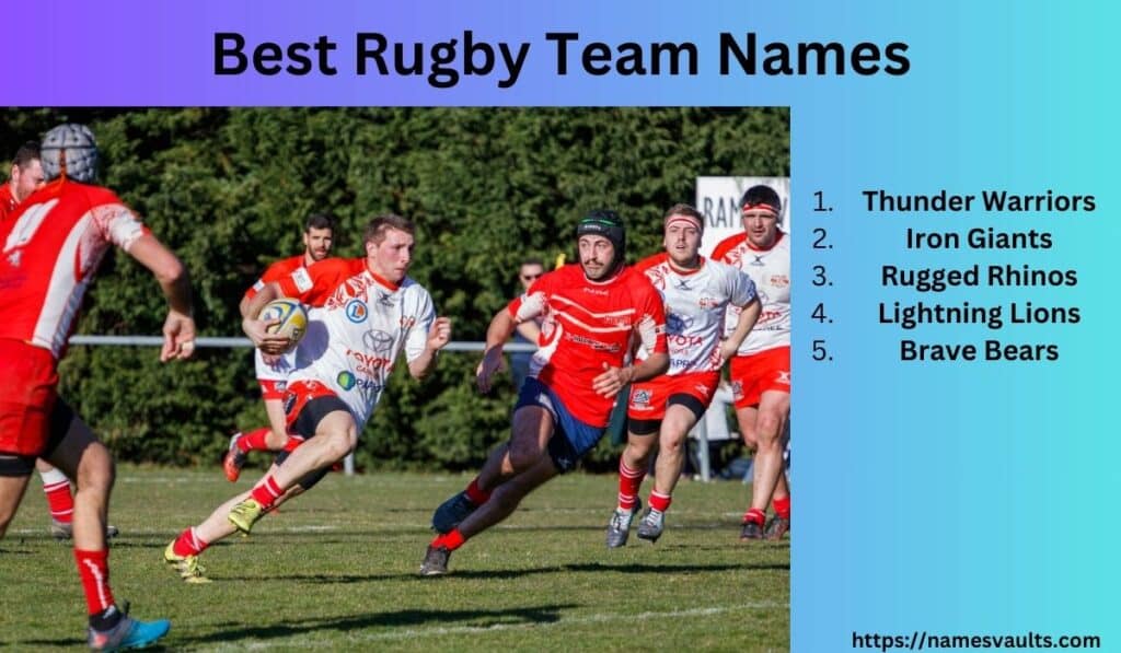 Best Rugby Team Names