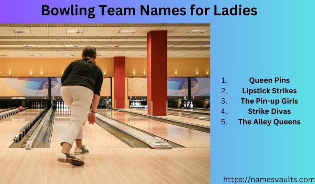 Bowling Team Names for Ladies