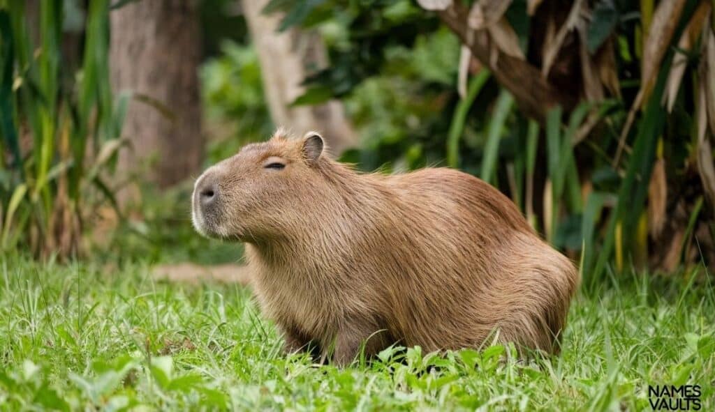 Capybara Sit