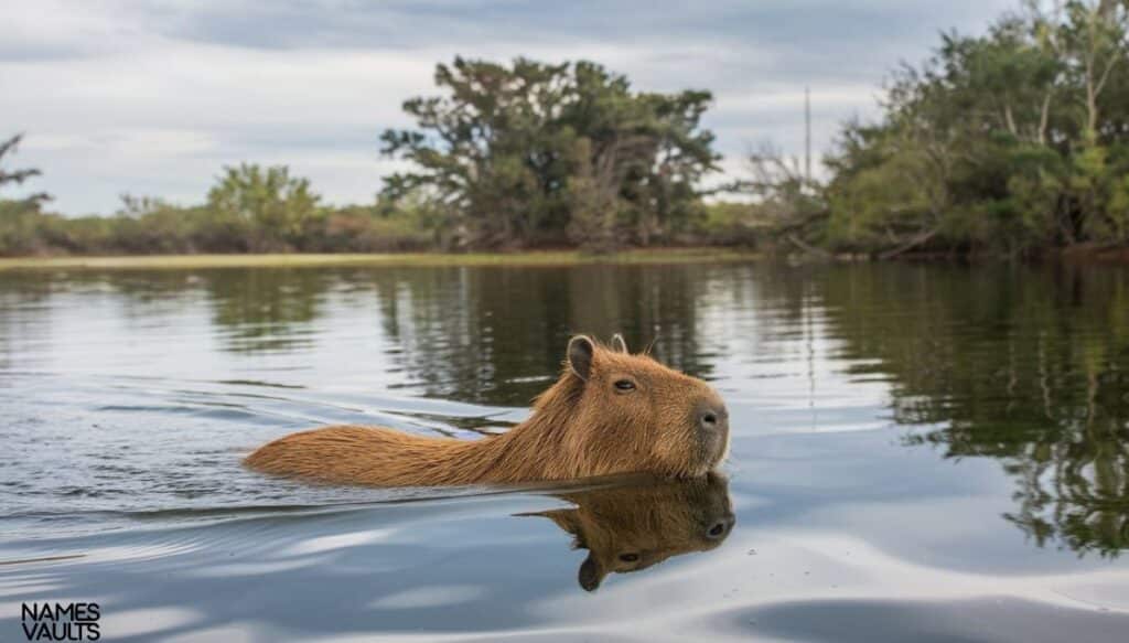 Capybara Water