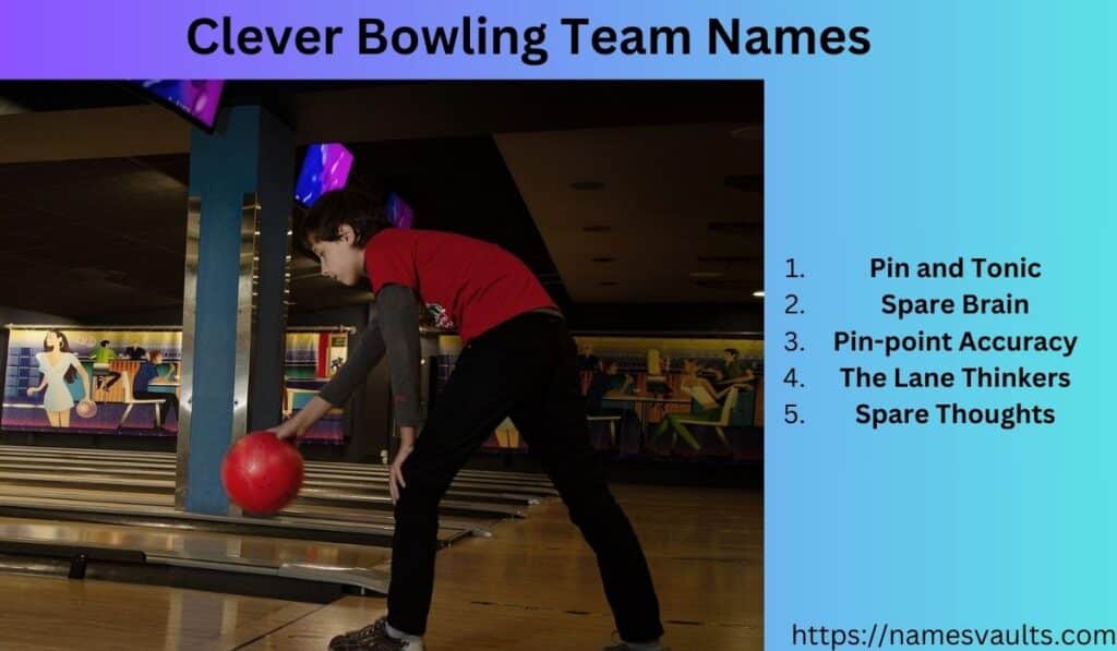 Clever Bowling Team Names