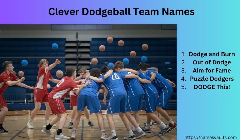 Clever Dodgeball Team Names