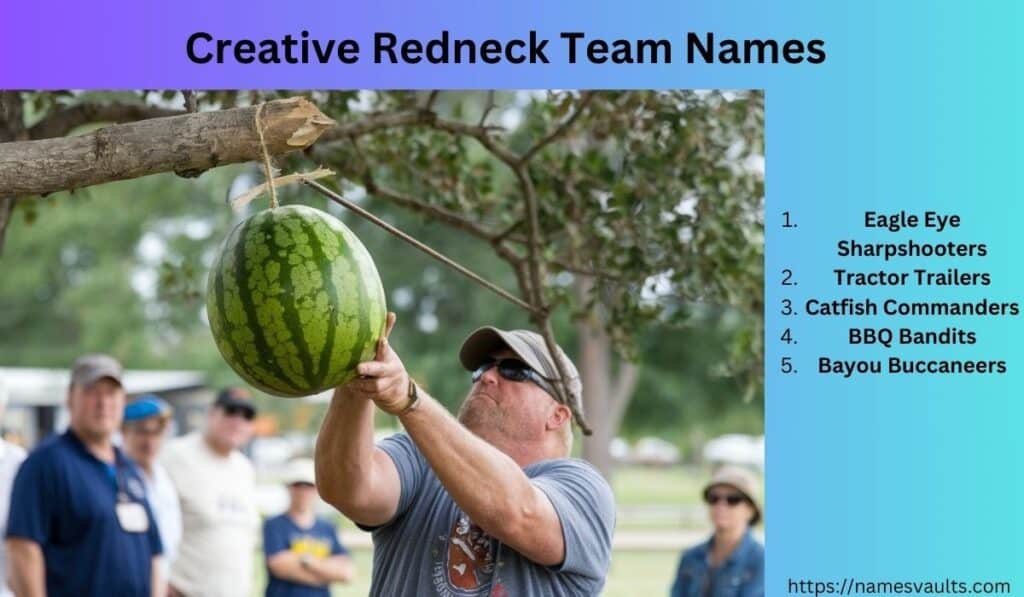 Creative Redneck Team Names