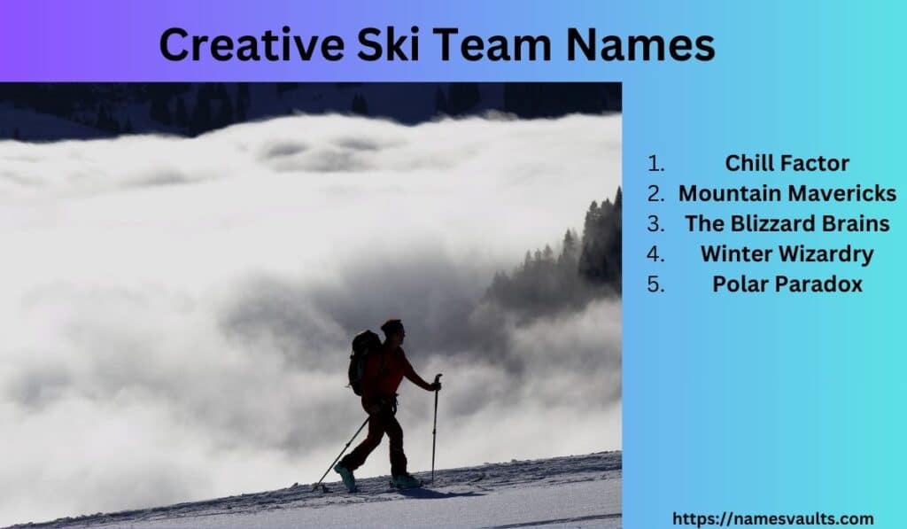 Creative Ski Team Names