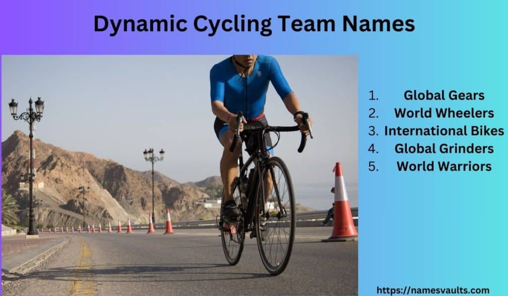 Dynamic Cycling Team Names