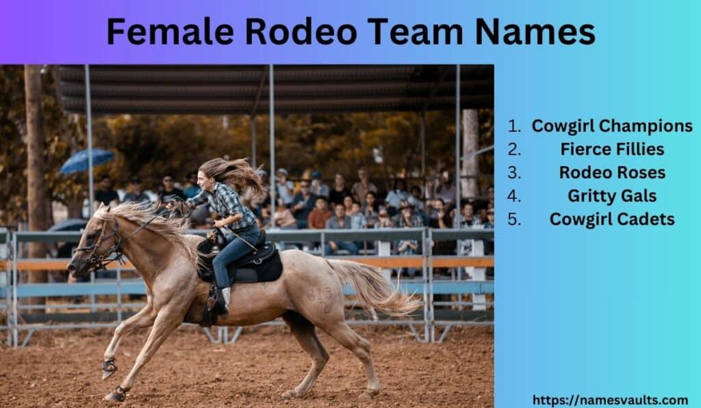 Female Rodeo Team Names