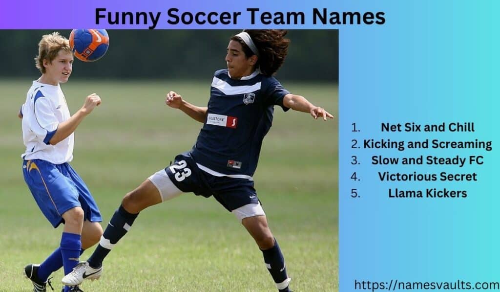 Funny Soccer Team Names