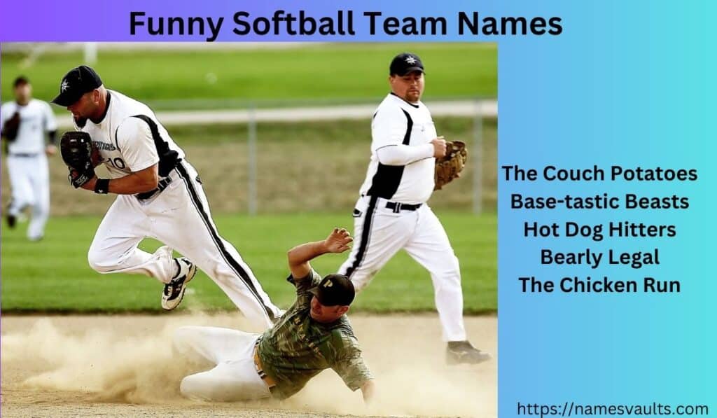 Funny Softball Team Names