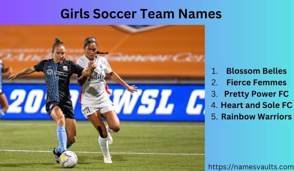 Girls Soccer Team Names