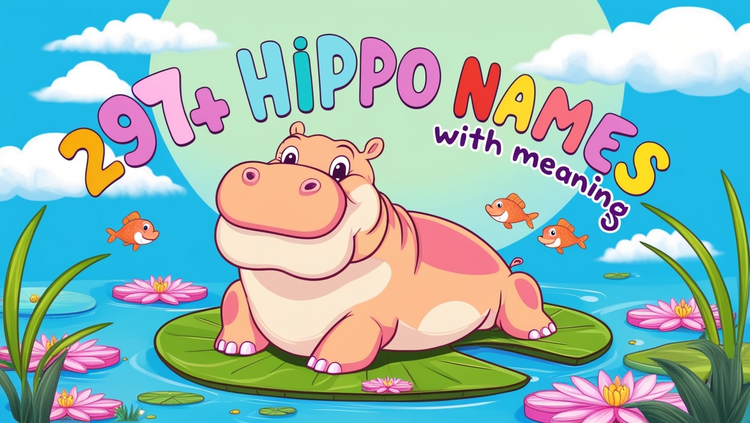 297+ Hippo Names with Meaning - Names Vaults