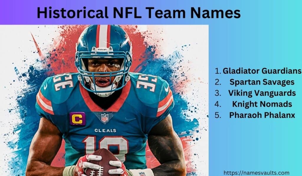 Historical NFL Team Names