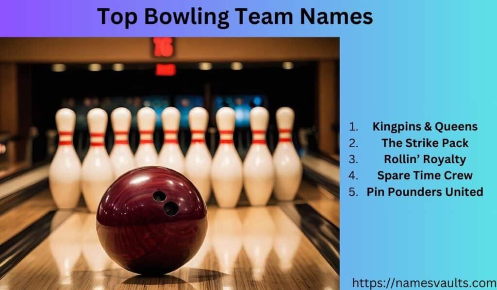 Top Bowling Team Names