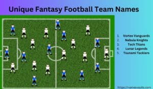 255 Fantasy Football Team Names to Dominate Your League - Names Vaults