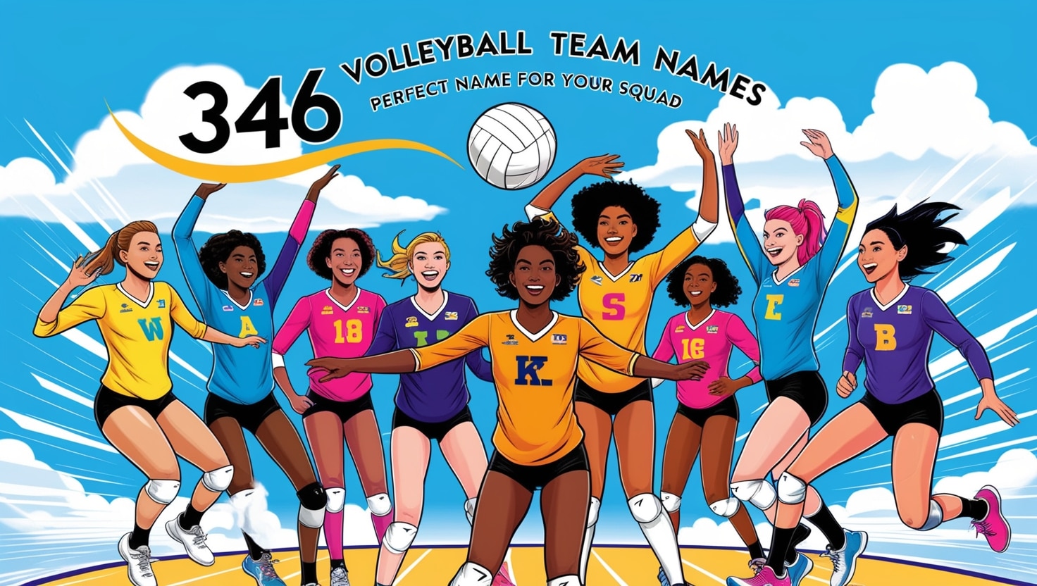 Volleyball Team Names Feature Image