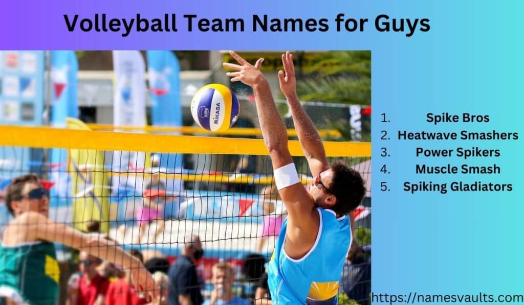 Volleyball Team Names for Guys