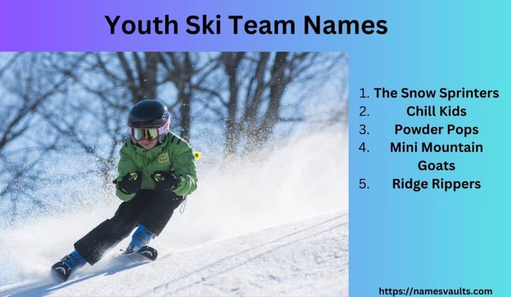 Youth Ski Team Names