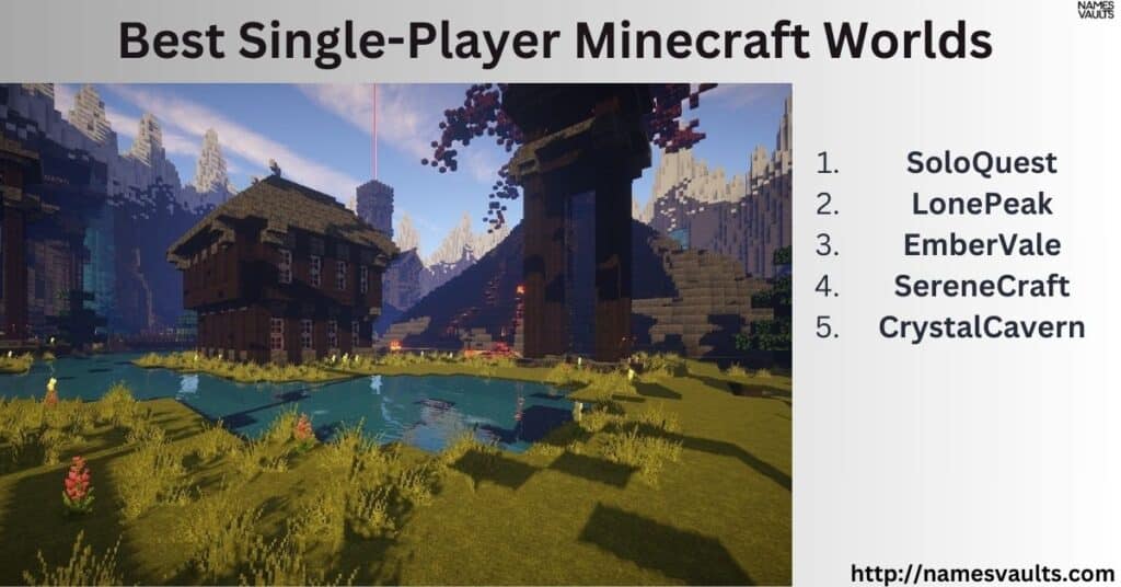 Best Single-Player Minecraft Worlds