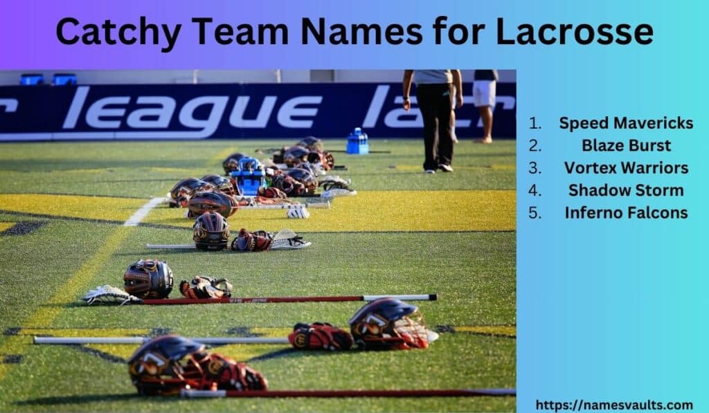 Catchy Team Names for Lacrosse