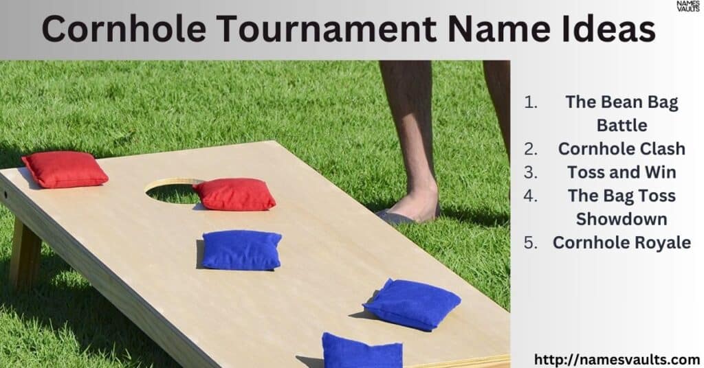 Cornhole Tournament Name Ideas