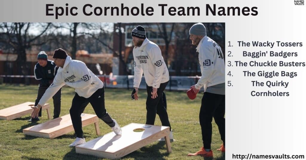 Epic Cornhole Team Names