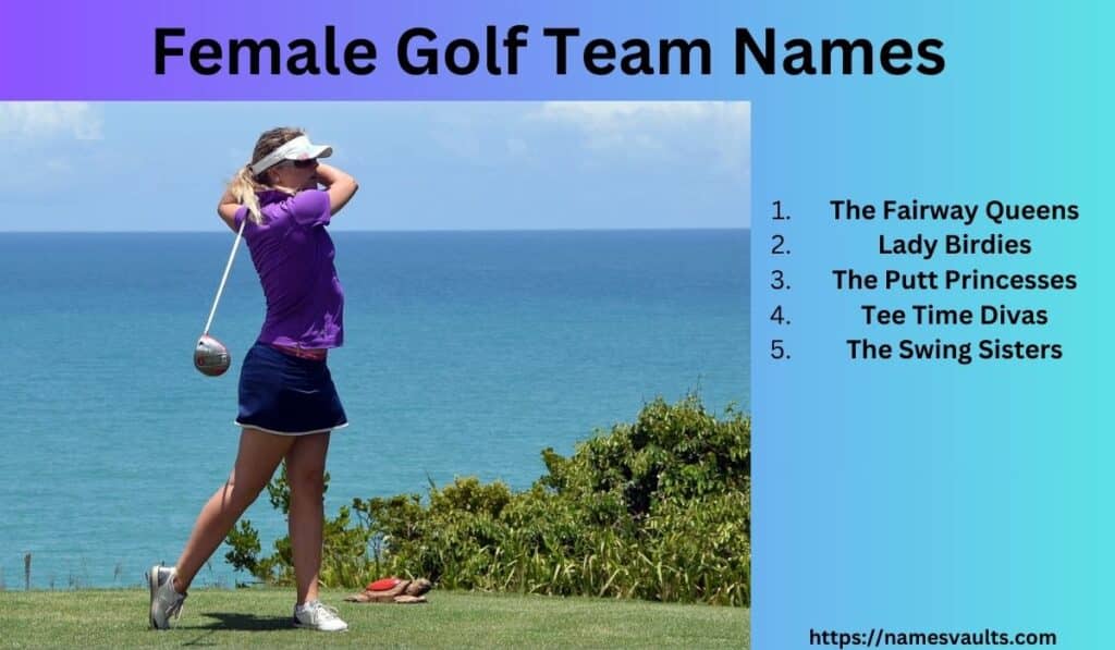 Female Golf Team Names