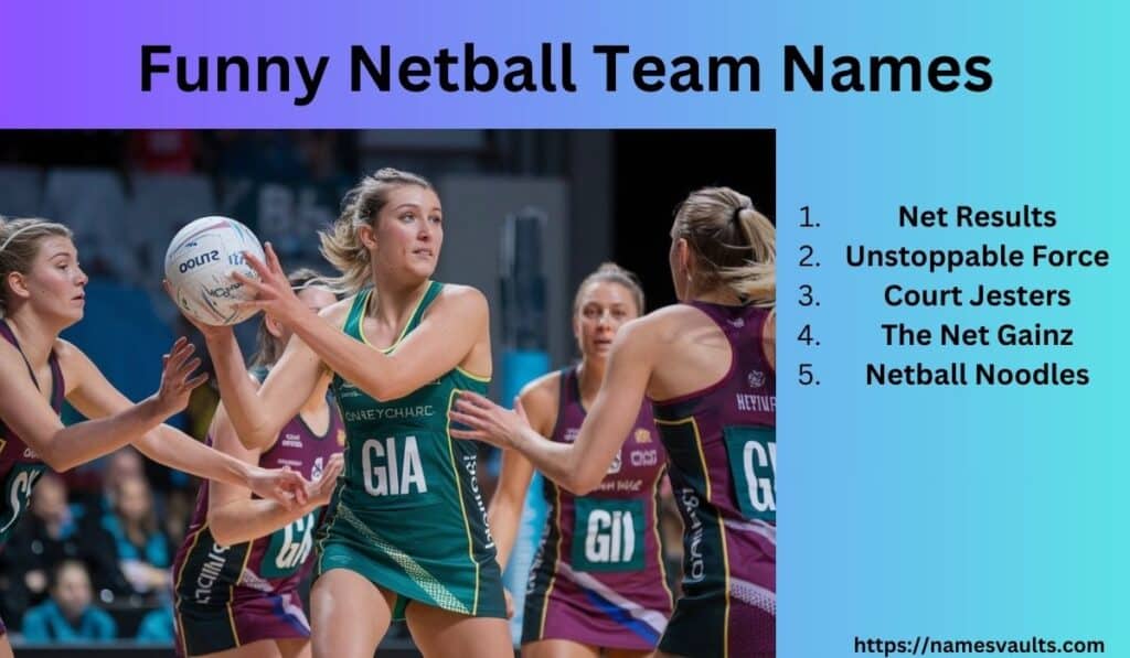 Funny Netball Team Names