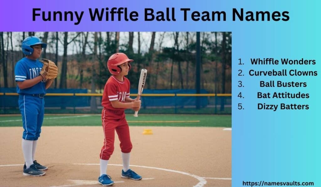 Funny Wiffle Ball Team Names