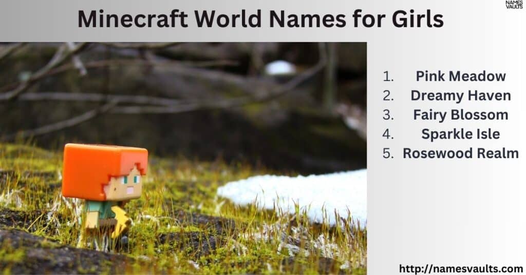 Minecraft World Names for Girls