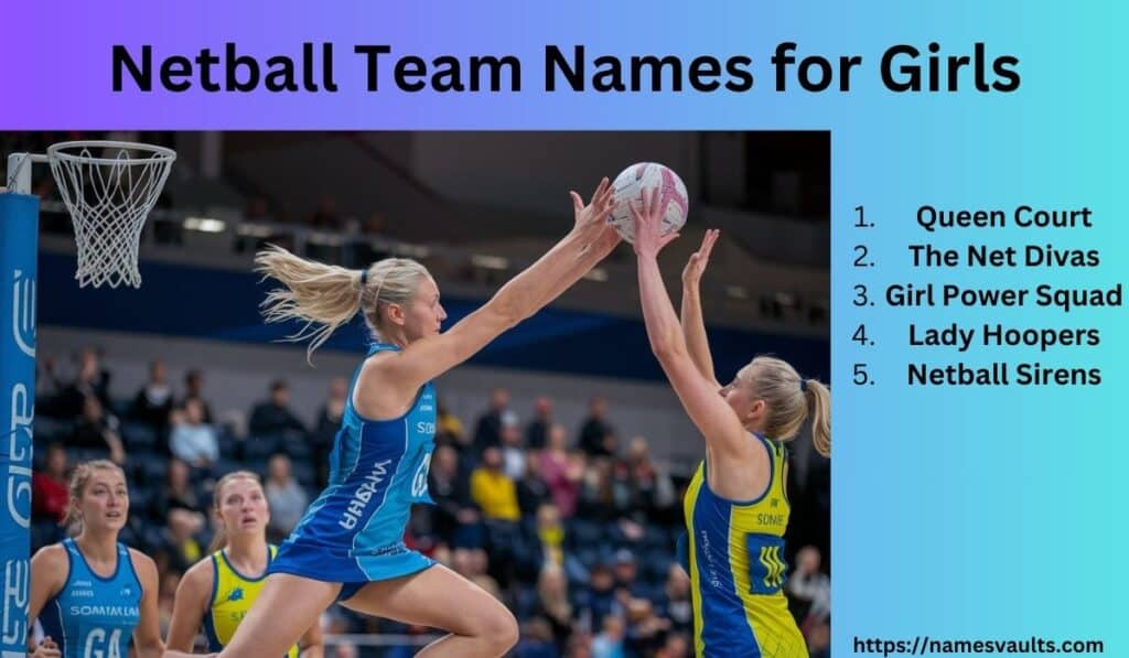 Netball Team Names for Girls