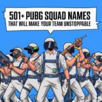 PUBG Squad Names Feature Image