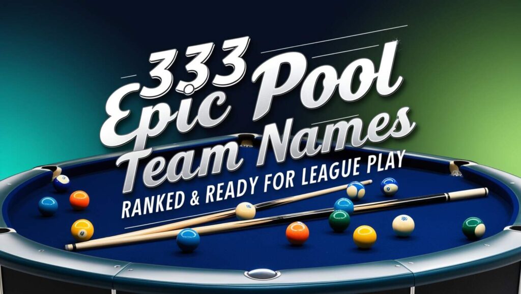 Pool Team Names Feature Image