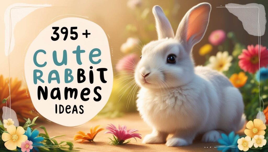 395+ Cute Rabbit Names Ideas - Names Vaults