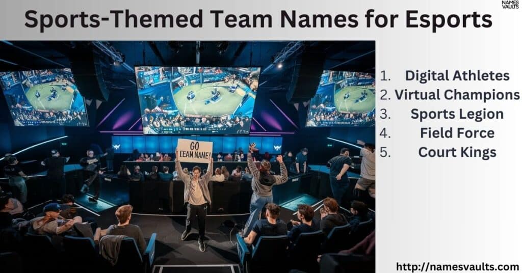 Sports-Themed Team Names for Esports