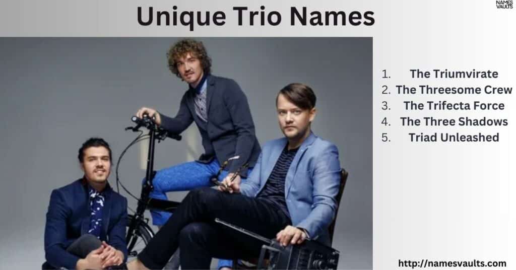 Unique Trio Names