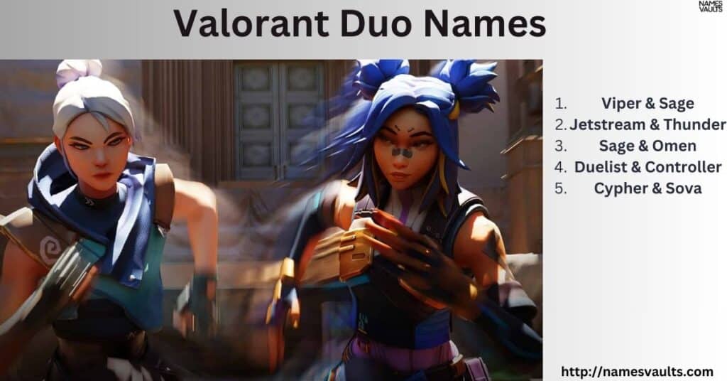 Valorant Duo Names