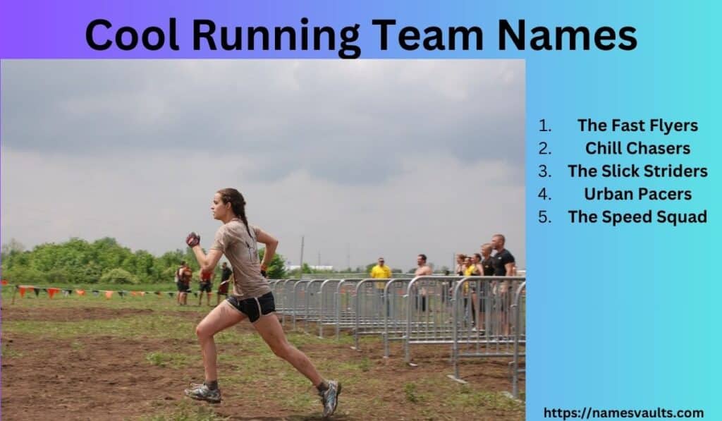 Cool Running Team Names