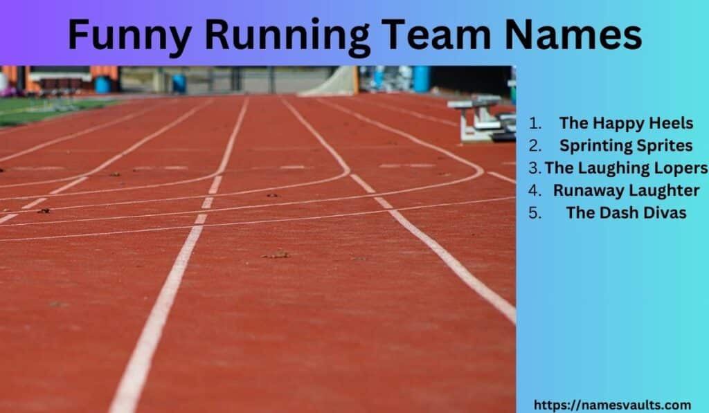 Funny Running Team Names