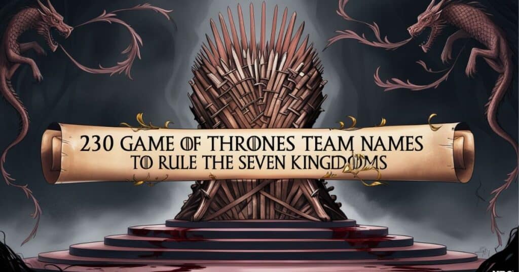 Game of Thrones Team Names Featured Image