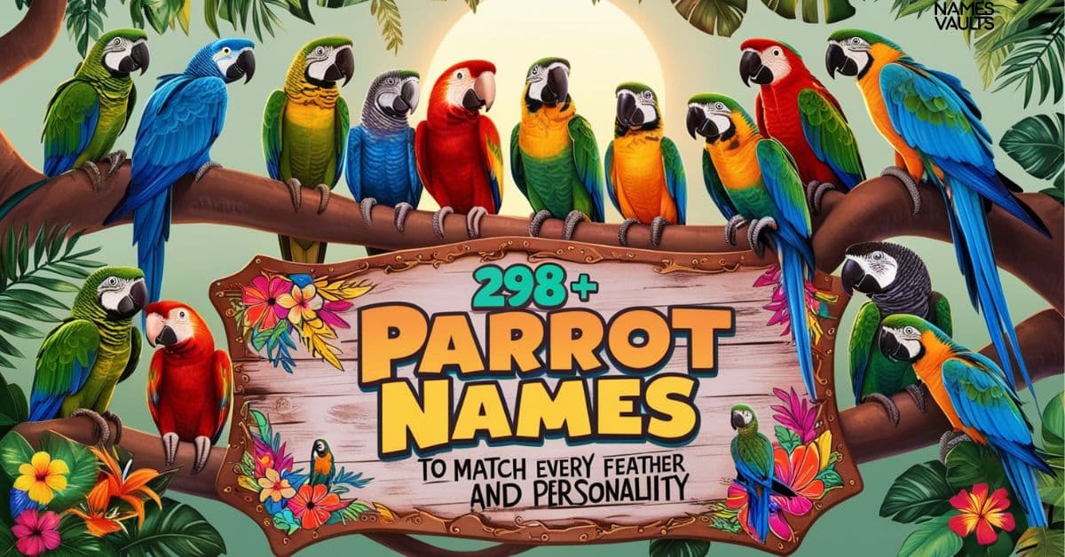 Parrot Names Featured Image