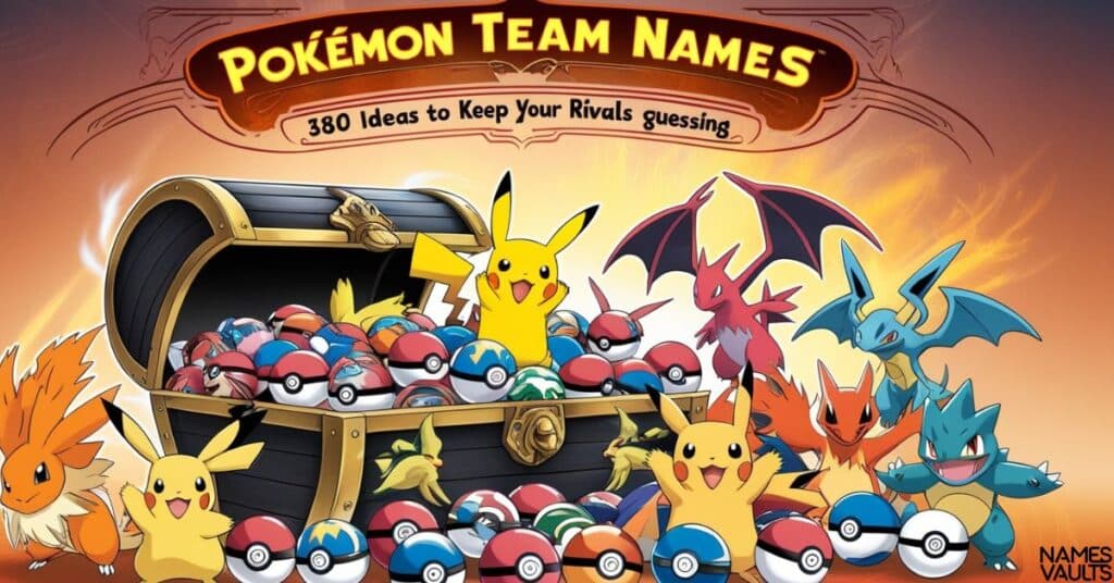 Pokémon Team Names Featured Image