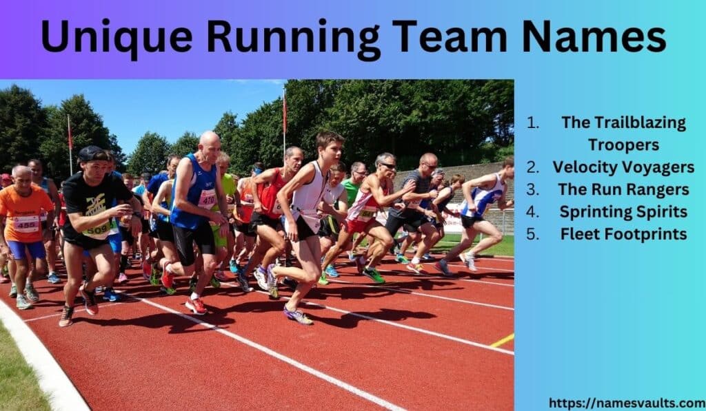 Unique Running Team Names