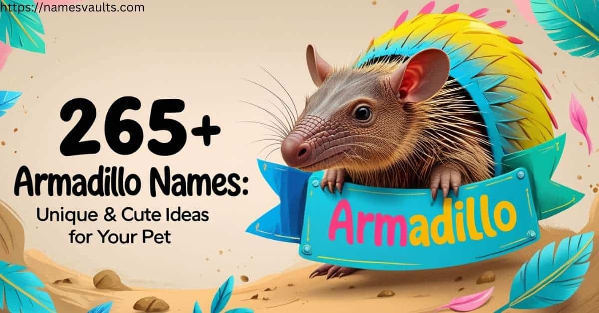 Armadillo Names Feature Image